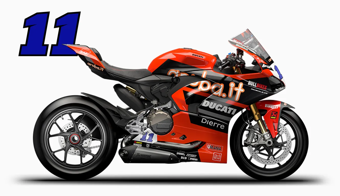 Panigale V2 Bulega 2023 World Champion Replica
